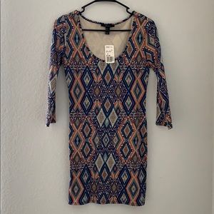 Tribal print dress